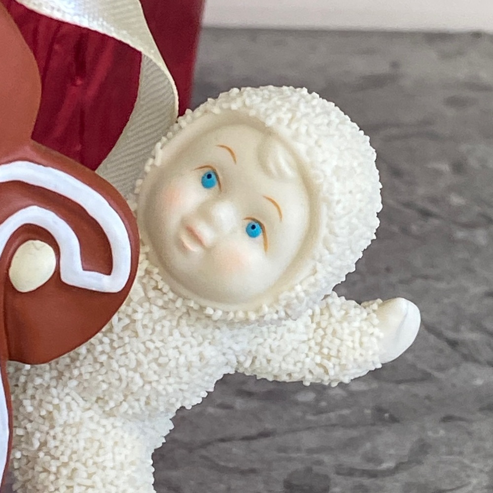 Department 56 snowbabies My Gingerbread Friend Snow Baby Christmas ornament dept - Picture 10 of 10